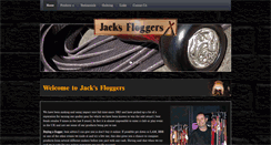Desktop Screenshot of jacksfloggers.co.uk